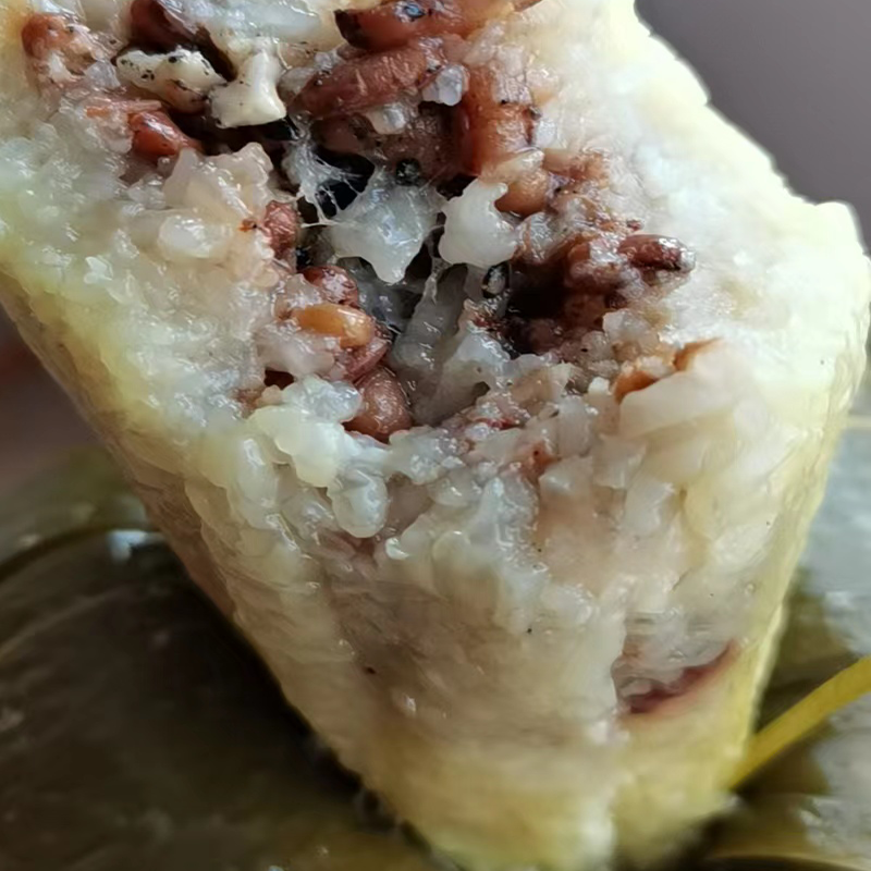 广西米粽 岑溪筋竹特产米粽 花生芝麻红豆肥猪肉粽子 真空包装 米粽10