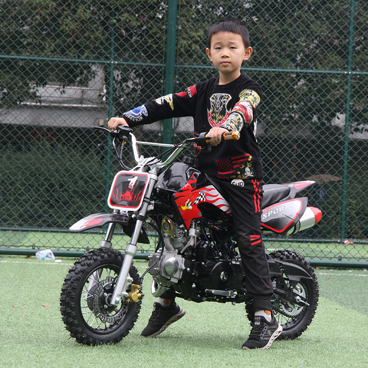 儿童摩托车 汽油12岁以上迷你汽油车小孩子山地车49cc小型燃油越野车
