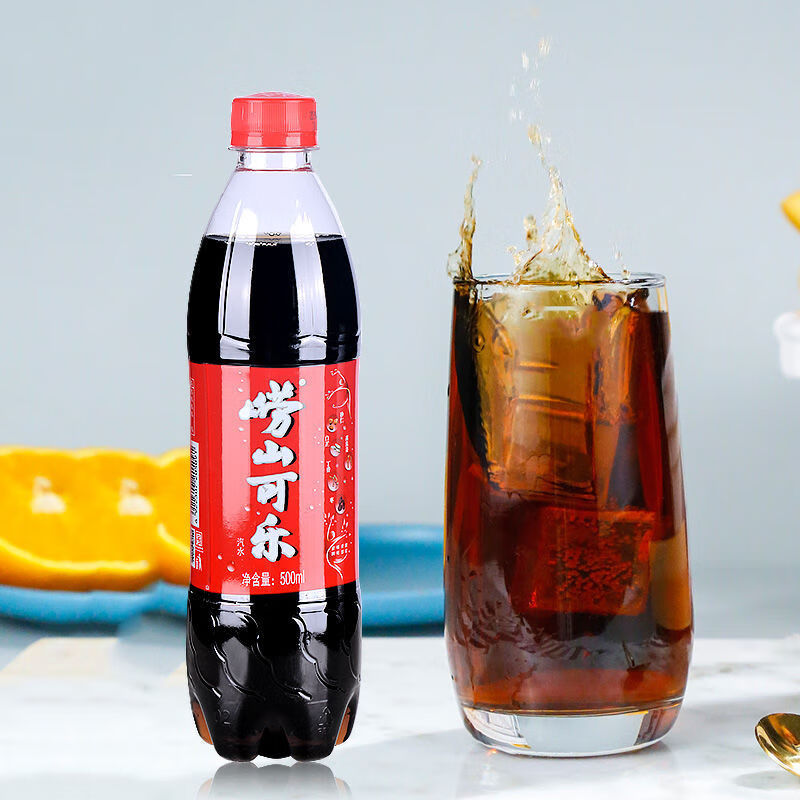 崂山可乐 500ml*24瓶 青岛特产崂山可乐儿时的味道 健康型碳酸饮料