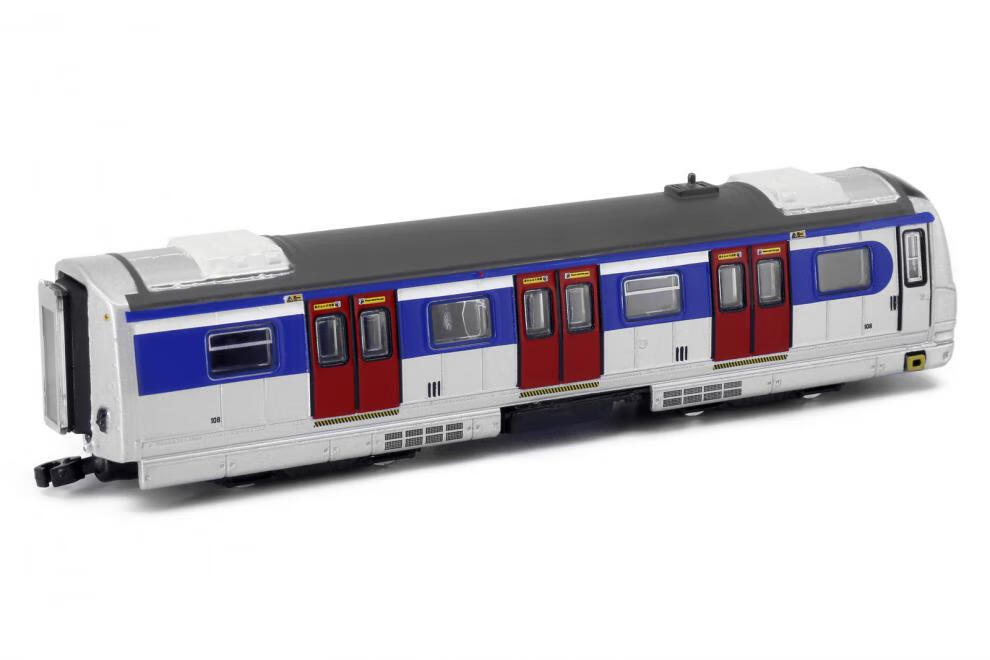 tiny微影 mtr港铁 红碪机场快线地铁站场景 客运列车 合金车模型 mtr