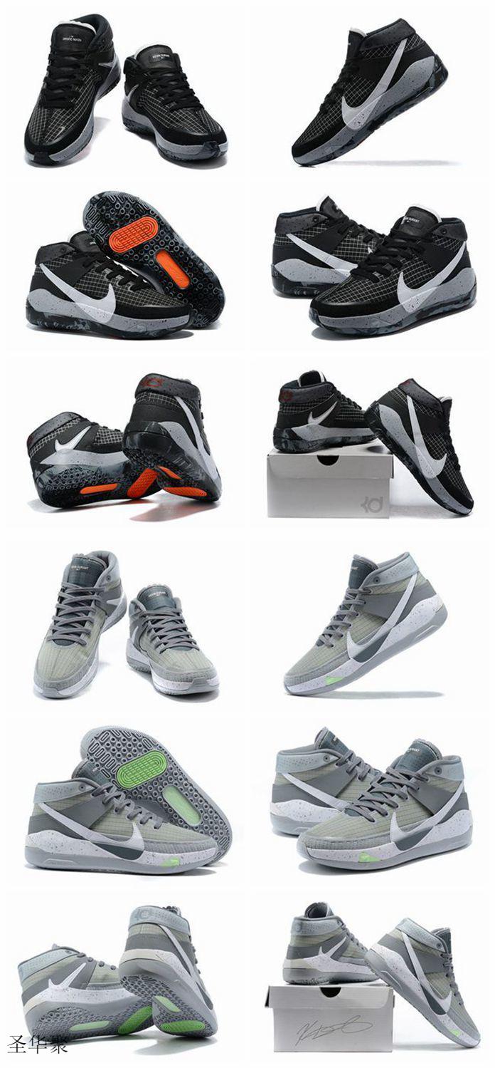 kd13 全掌双气垫实战靴耐磨防滑透气鞋 篮球之星 36【图片 价格 品牌