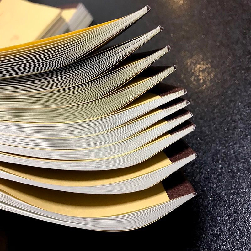 左一仁上翻b5大演草本16k白纸大演草作业本上下翻页大笔记本英语打