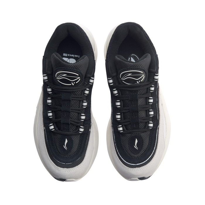 lining李宁v8女子减震跑鞋arhp286标准黑杏粉色arhp286137