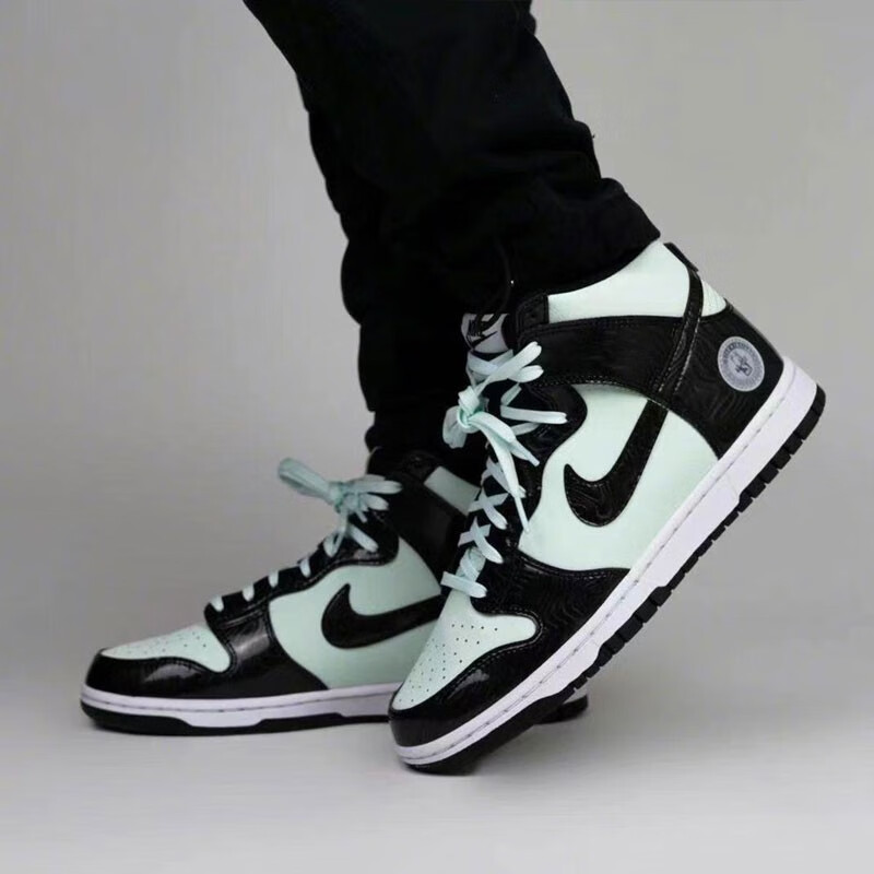nike耐克潮 ()dunk high高帮板鞋休闲鞋滑板鞋男鞋女鞋薄荷绿全藤原浩