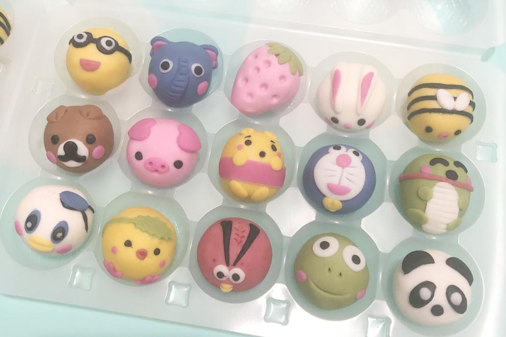 果蔬手工卡通汤圆网红创意汤圆可爱造型元宵15粒 15种卡通形象 一盒