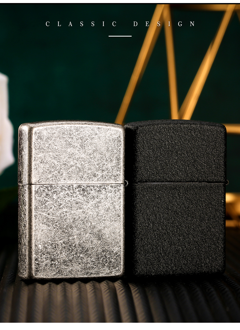 zippo正版打火机雕刻防风煤油火机情人节送男友 爱的抱抱 黑裂漆-爱的