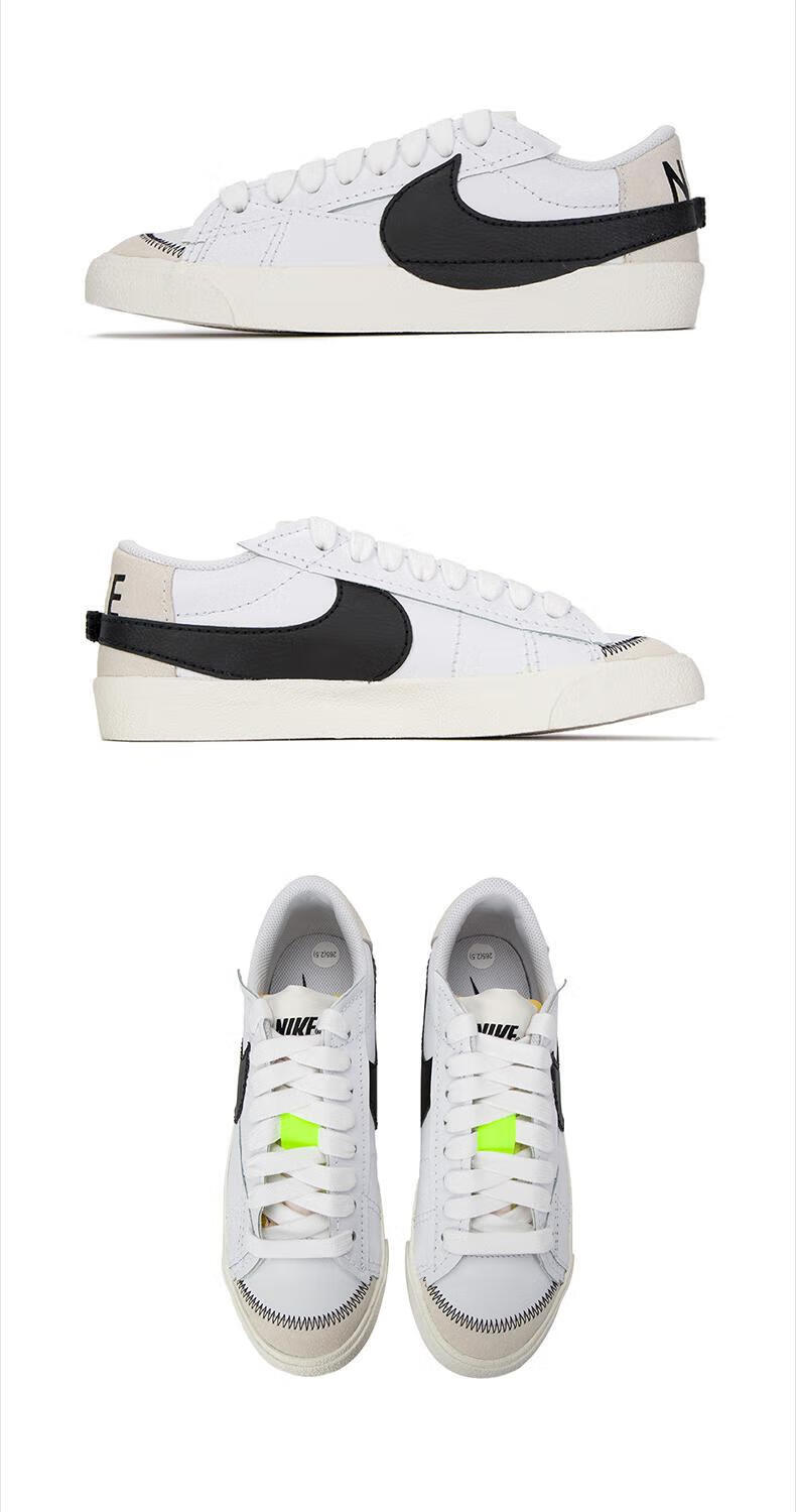 nike耐克男鞋blazer low 77開拓者大鉤子低幫運動板鞋潮流國潮男鞋