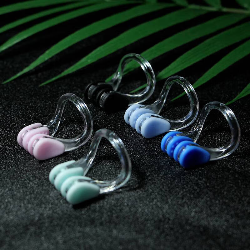 鼻夹游泳防脱落 鼻夹游泳专用成人大童款防脱落防呛水花样游潜水防鼻