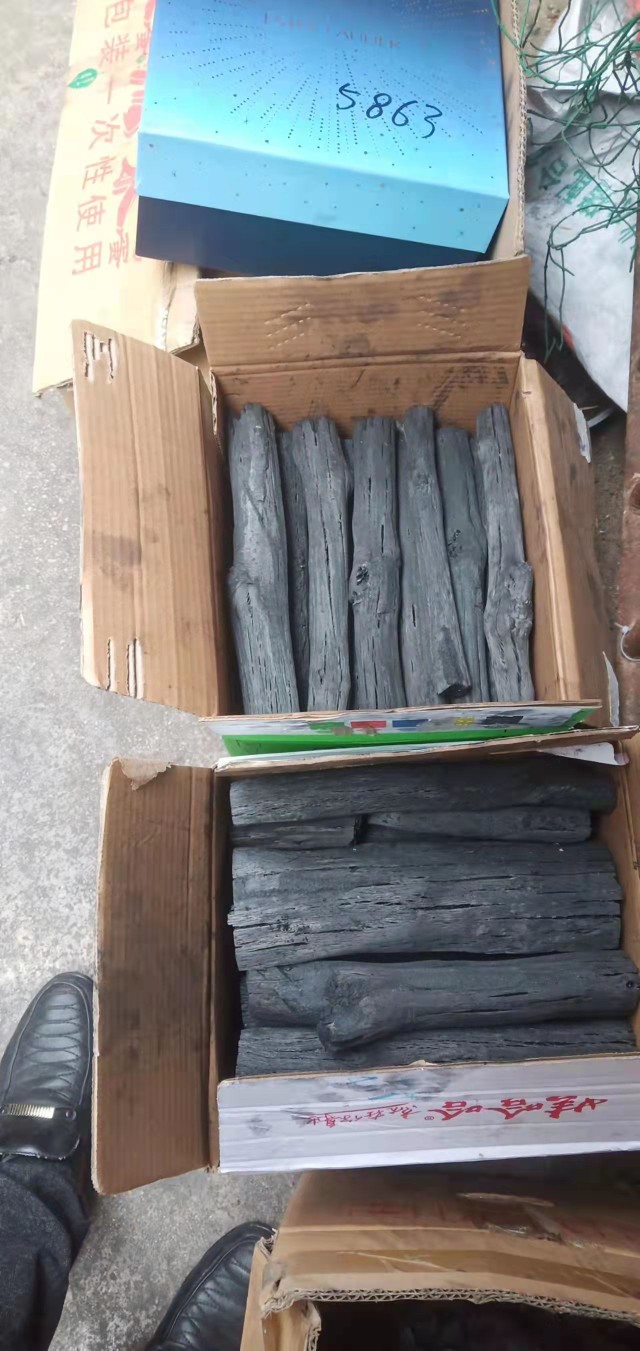 俏蕊 烧烤碳木炭无烟碳青冈木炭青钢炭青杠树碳用品炭木烟灶具野炊用