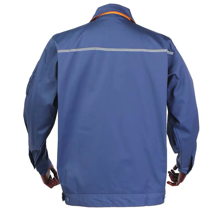 舒嘎宝武宝钢-夏装工作服可定制loog含棉高 宝武武钢夏装套装 m/165