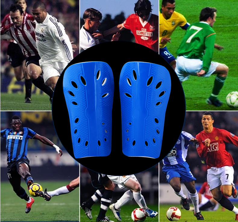 cicodaa护膝足球比赛护膝板成人儿童踢球足球护膝护腿板插板轻学生