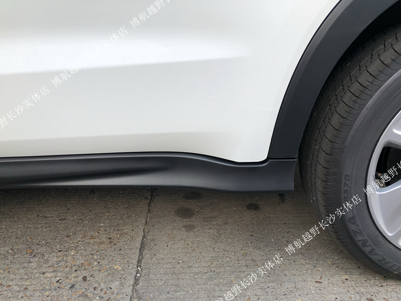 本田缤智侧裙边饰条1921款专用xrv裙边侧裙底大边黑色边梁车门下护板