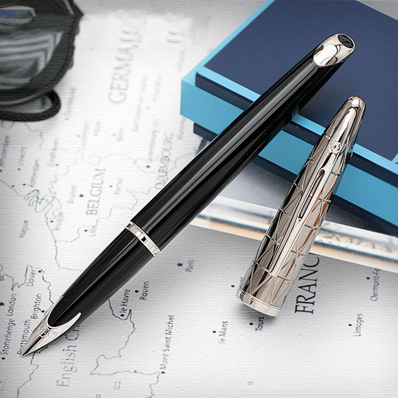 威迪文(waterman)高端钢笔签字笔时尚商务送礼法国海韵水人18k金尖