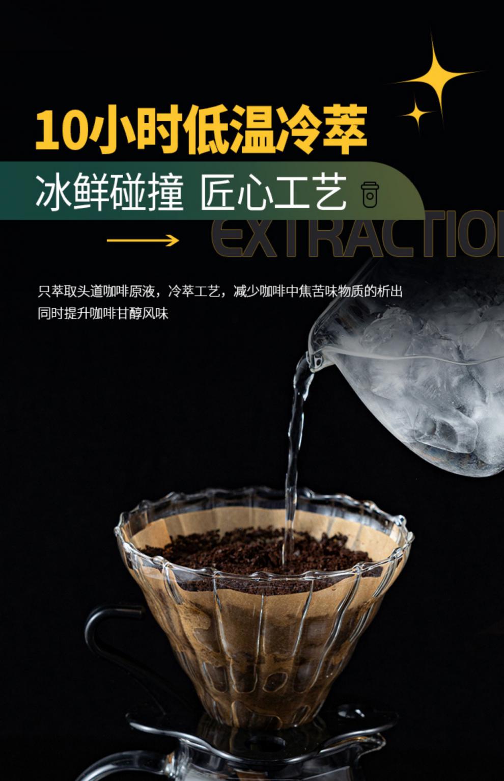 都生椰拿铁美式奶茶店专用 1000g 冷萃咖啡液整箱购买立减40元【图片