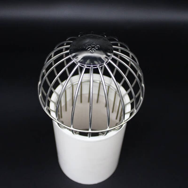 防鼠网罩 304不锈钢天台地漏过滤网屋顶排水口下水道防堵网罩pvc75管