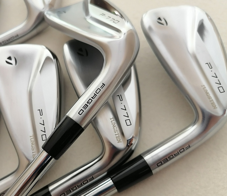 【】高尔夫球杆p770 forged 铁杆组456789p 钢杆身7只男士铁杆配帽套