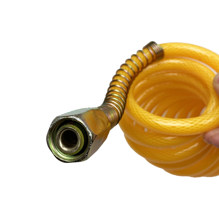 货车挂车管爆冻螺旋管半挂刹车气管适用解放j6p/jh6 汽车配件 红色带