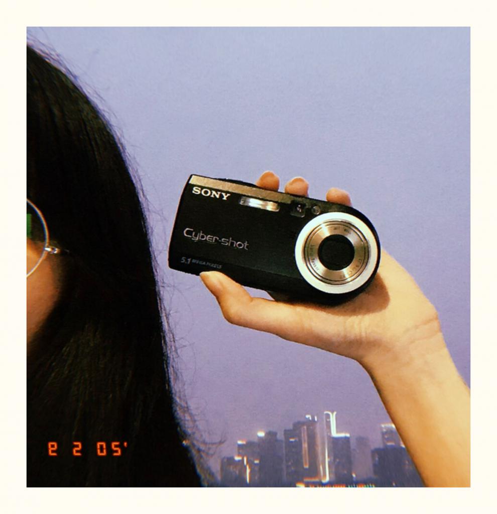 德国vibe傻瓜相机/ccd相机复古数码相机 小型便携学生 沈月胶片感