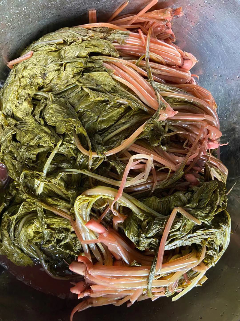 溆浦萝卜酸菜白菜酸下饭菜溆浦特产怀化小吃炒酸菜萝卜叶子菜新鲜