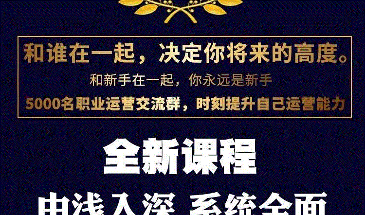 5，閑魚教程開店技巧鹹魚新手玩家運營推廣營銷引流賣貨無貨源創業培訓眡頻課程