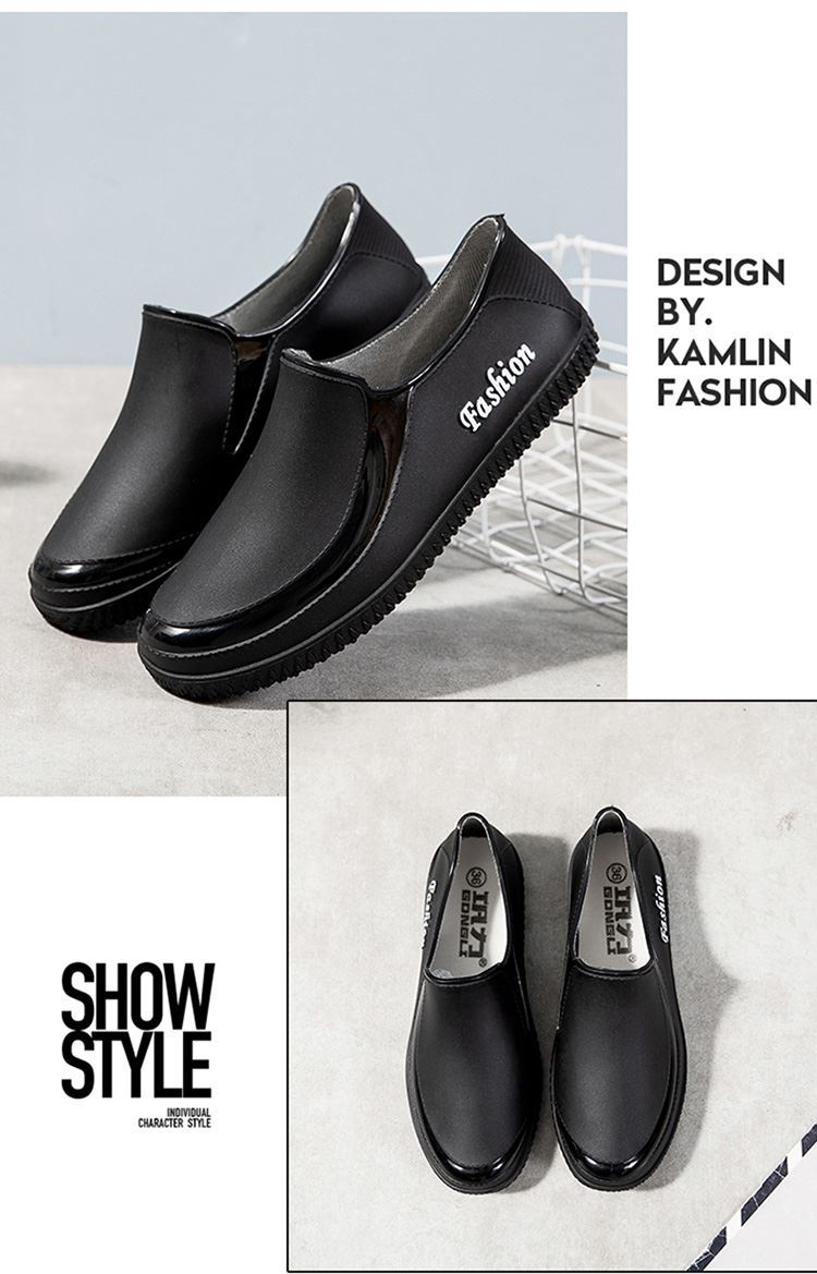 【餐馆饭馆】厨房穿的防油防滑鞋女士夏季厨师专用鞋耐穿的雨鞋夏天外