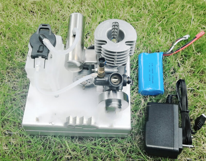 微型内燃油发动机模型可发动15级油动甲醇发动机车模发动机船模发动机