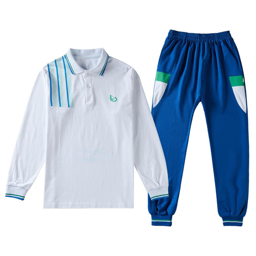 华师附中广州南方学院番禺附属中学校服秋季长袖长裤运动服 番禺华附