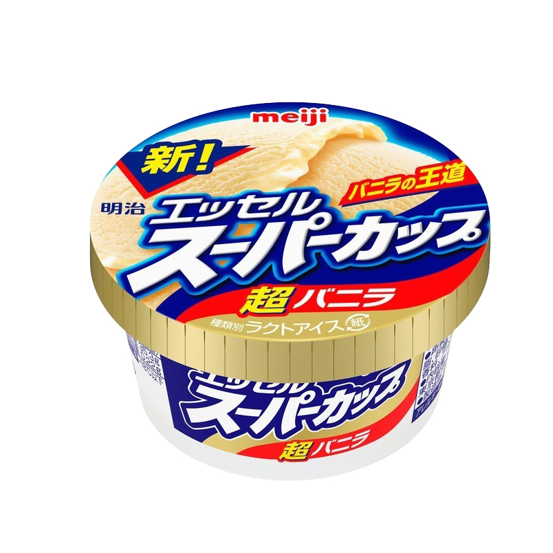 劳伦兹日本进口明治香草味级随心杯冰淇淋经典网红雪糕夏日零食200ml