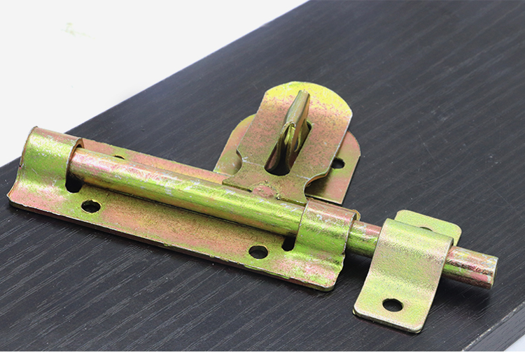 柒悦栖分体插销 左右铁插销 焊接插销 防盗门栓 铁门插销排销横铁皮