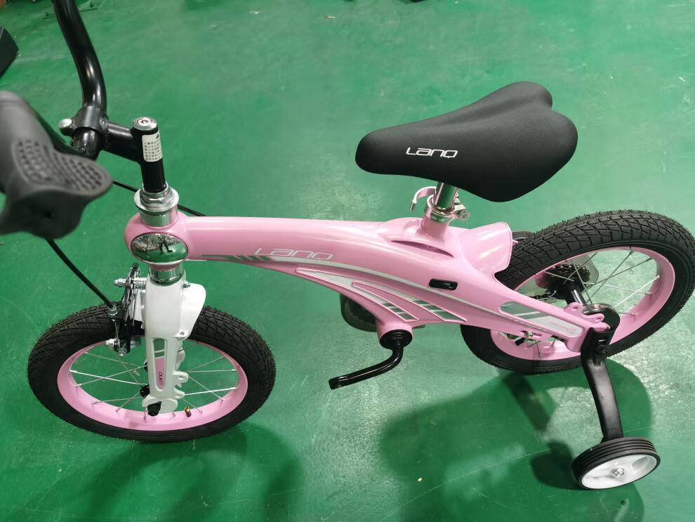 儿童辅助轮自行车2022新款兰q镁合金自行车儿童男孩女孩357岁小学生