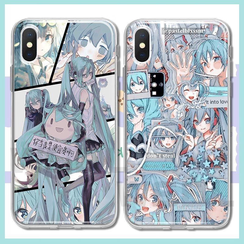 vieruodis初音未来手机壳miku适配华为荣耀oppovivo小米红米苹果透明