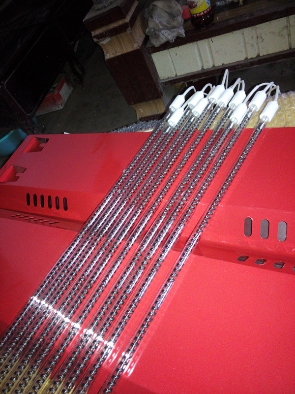 汽车烤漆房加热灯管碳纤维加热管电加热管烤房配件