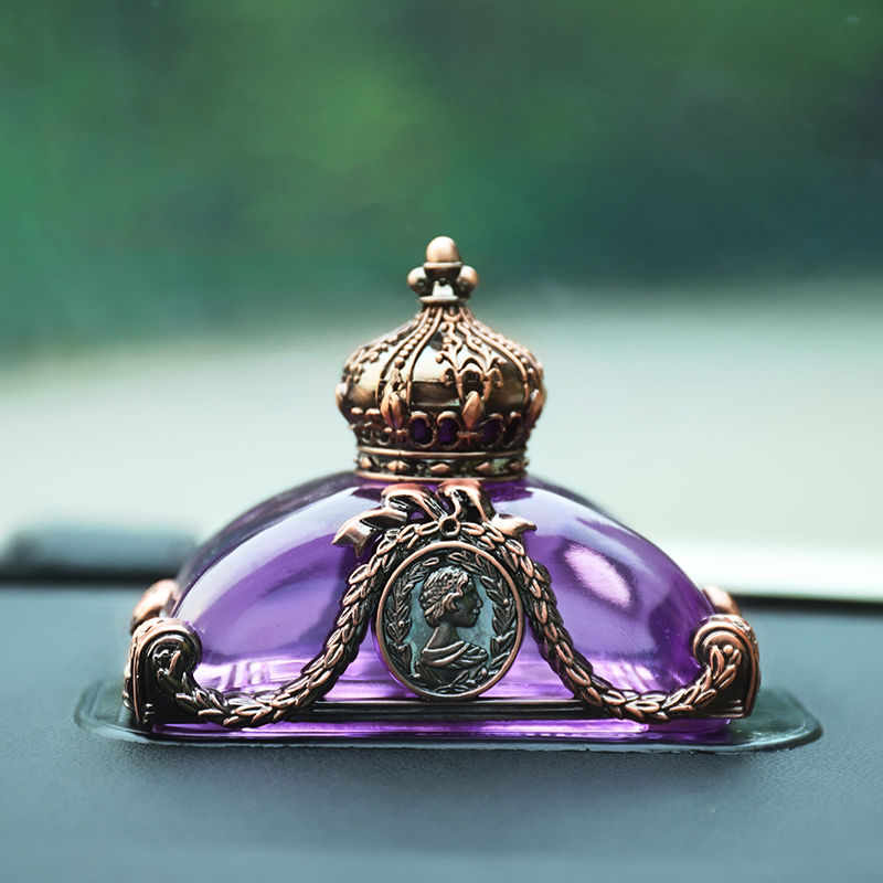 座式香水汽车香水座皇冠男女士专用车内装饰用品摆件车载座式香水用品