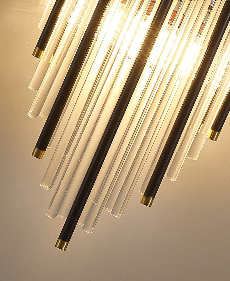 欧普照明(opple)酒店同款全铜水晶壁灯轻奢客厅电视卧室床头楼梯过道