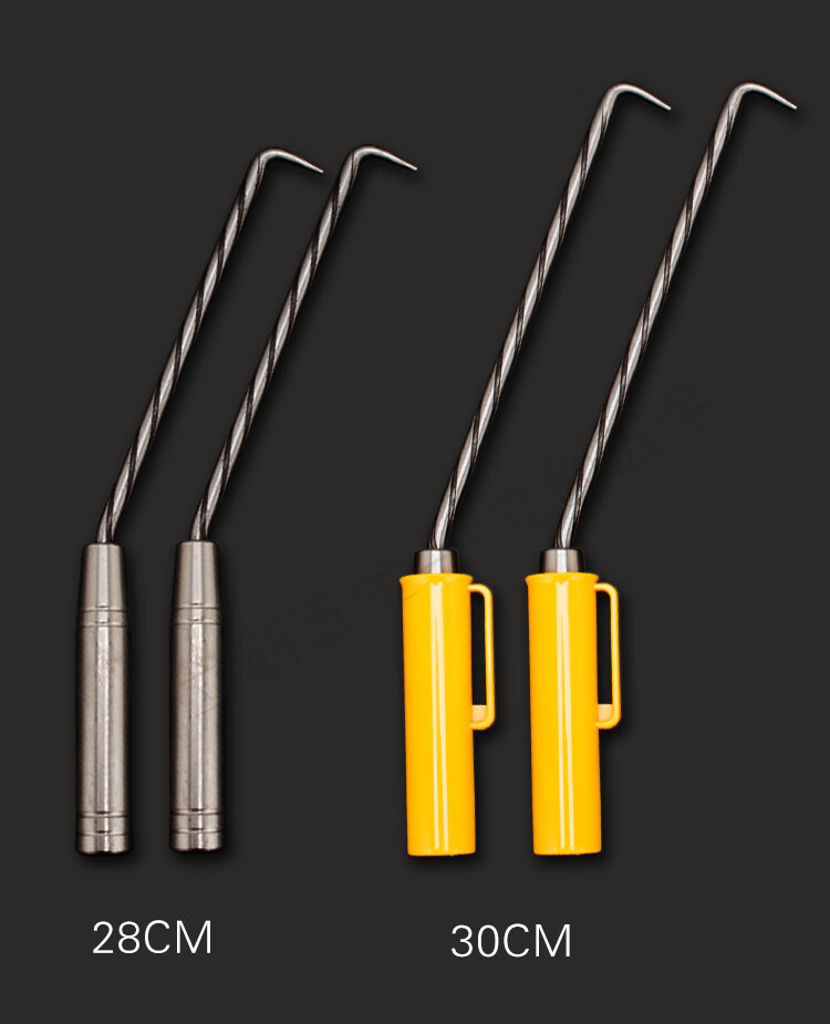 钢筋钩扎钩耐敲打螺纹桩心钢扎勾扎勾钢筋工扎丝钩全长30cm左右