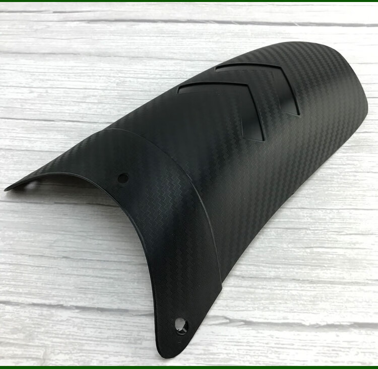 电动摩托车前挡泥板本田春风铃木改装通用后轮加长挡水皮飞致泥瓦 a款