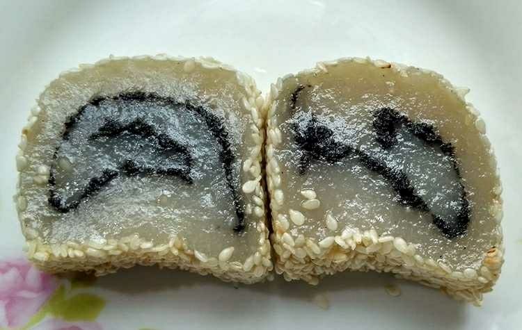 安徽泾县土产糕点糯米点心蜜仁糕驴打滚零食小吃价2盒默认