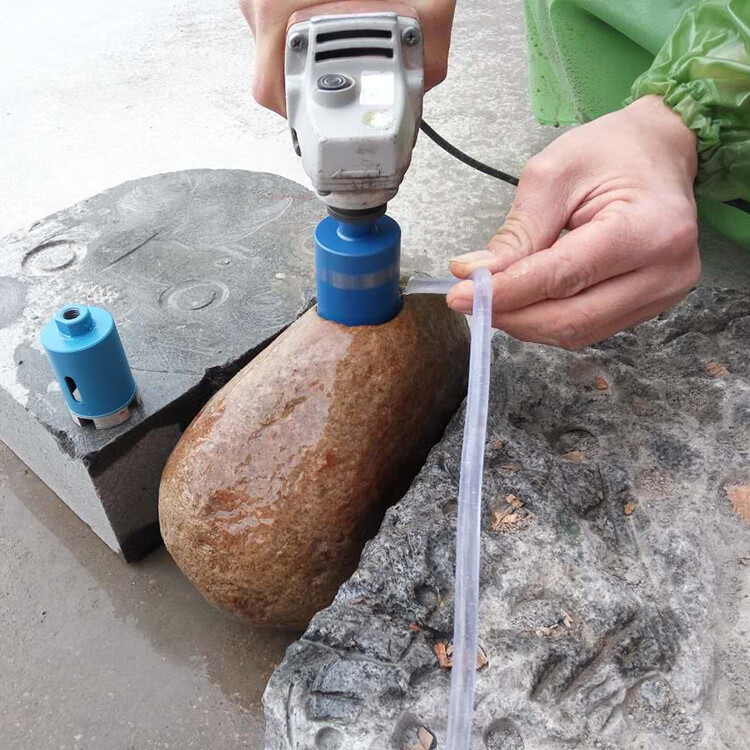 定制100角磨机鹅卵石花岗岩扩孔石材瓷砖大理石开打孔烧结钻头取孔器