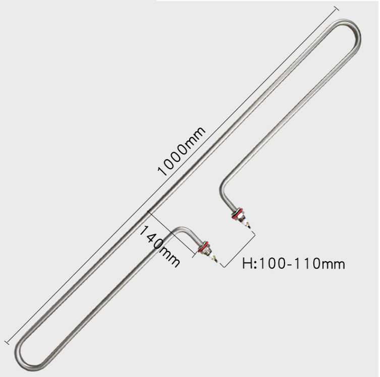 定制蒸箱加热管380v开水器保温台u型电热管蒸饭柜蒸饭车t型发热管220v