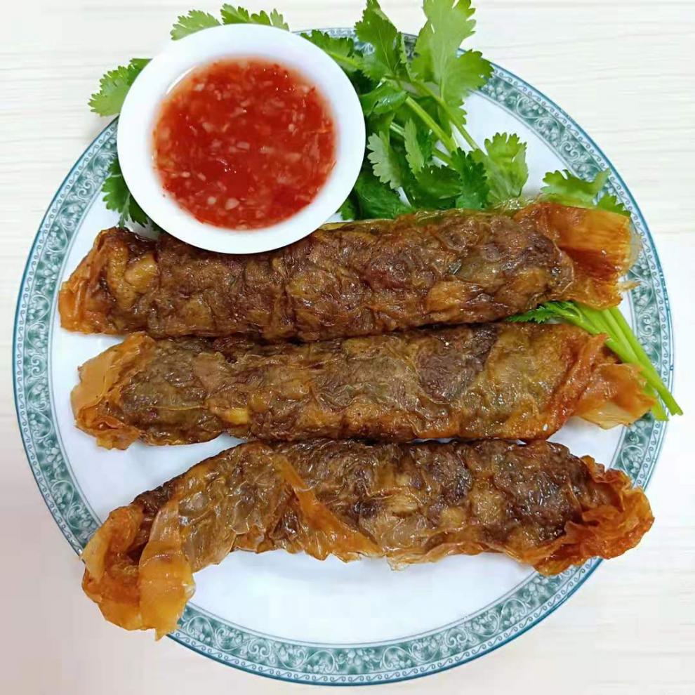 5折 漳州石码五香卷厦门五香酒店特色闽南小吃五香条500克 石码鸡卷