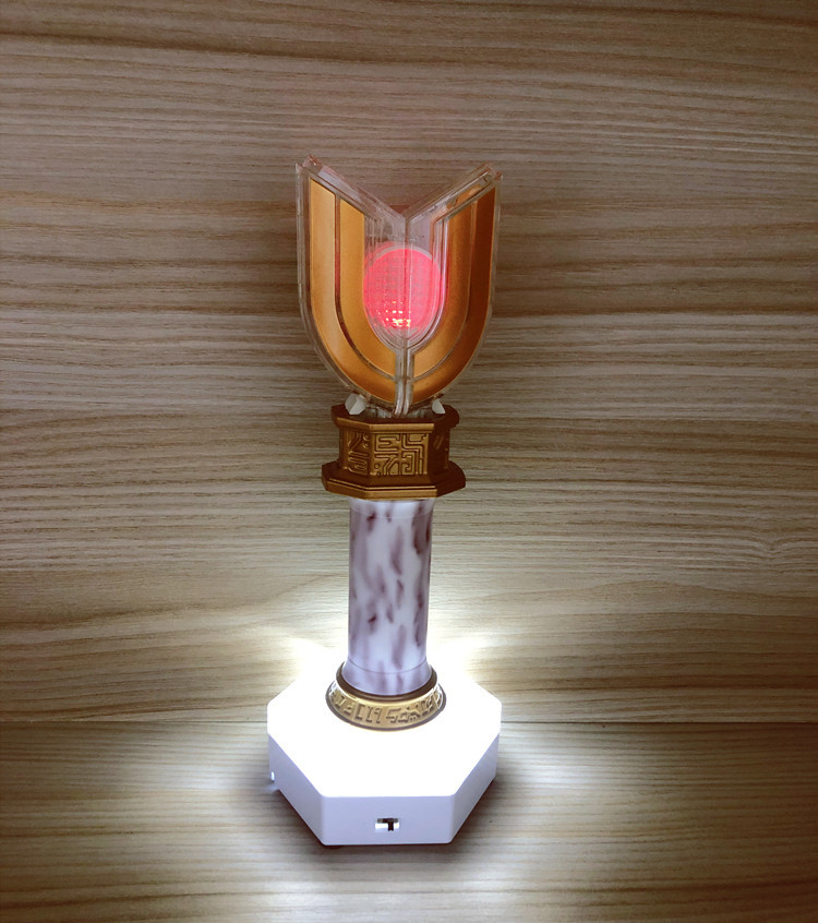 迪迦神光棒合金奥特曼天工造物版无孔火花棱镜闪光棒召唤器变身棒豪华