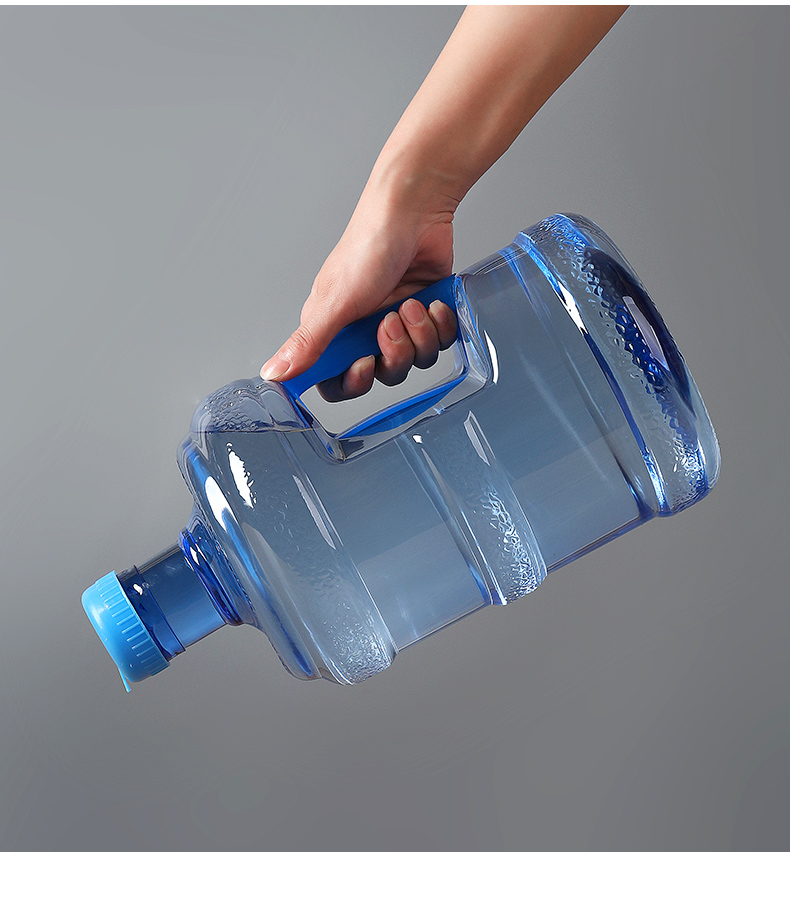 纯净水桶家用储水用桶装水空桶矿泉水手提食品级饮水机pc储水桶5l 11