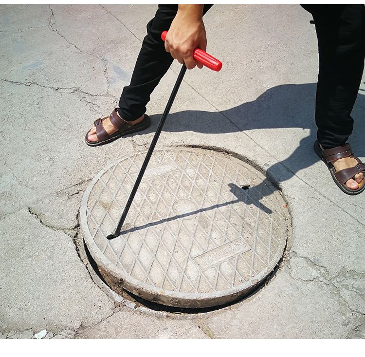 卫亮 井盖拉勾开下水道水泥井盖物业t型钢筋钩子 拉杆卷帘门挂钩拉货