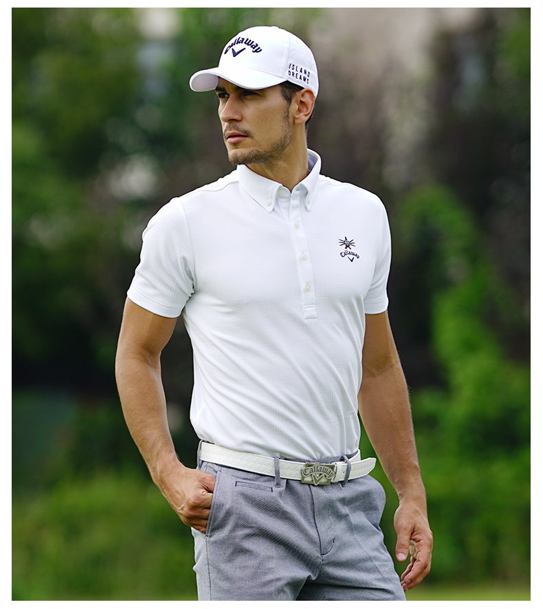 callaway卡拉威高尔夫服装男士夏短袖t恤polo衫休闲户外运动golf