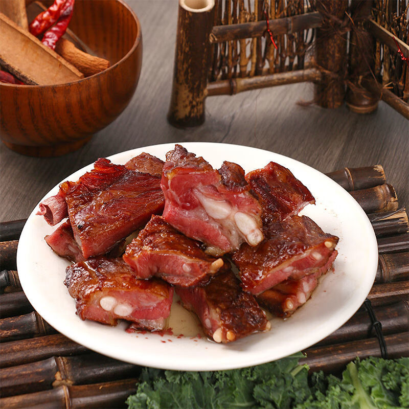 猪排骨腊排骨湖南农家自制大排骨特产风干咸排骨腊味腊肉 农家腊排骨1