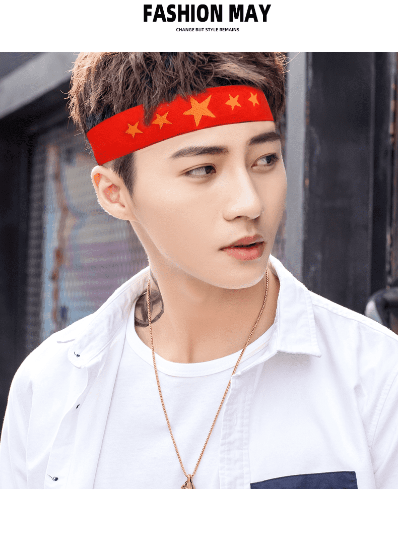 必胜头巾 高考加油中考拼搏助威励志吸汗头巾金榜题名红色发饰男女