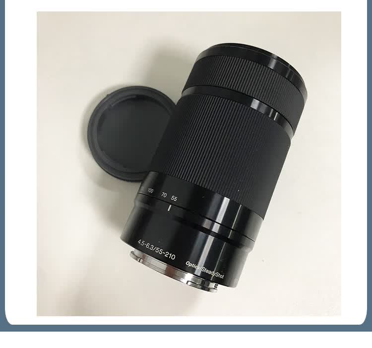 适用原厂sony/索尼e55-210mm 二手微单索尼变焦镜头e卡口长焦镜头 e55