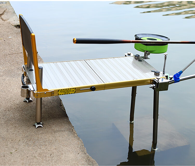 汉鼎小型钓台2020新款轻迷你小钓台铝合金便携加厚折叠钓鱼台2019小型