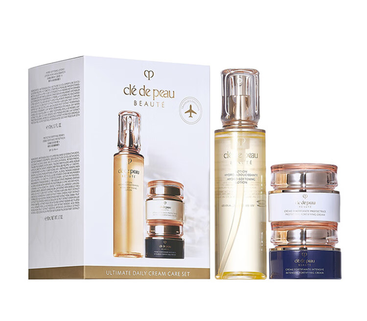 CPB 肌肤之钥 光采护肤礼盒 化妆水 节日礼物 套装礼盒 水170ml+日乳125ml+夜乳125ml