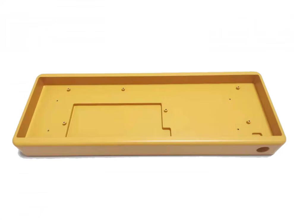 xin68机械键盘外壳电泳阳极铝金属外壳兼容tada68孔位pcb定位板团购